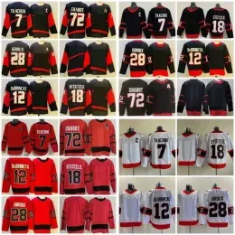 Ottawa``Senators``2022 Reverse Retro 28 Claude Giroux Hockey Jerseys 12 Alex DeBrincat 7 Brady Tkachuk 72 Thomas Chabot Jersey 18 Tim Stutzle Red 2.0 Shirts