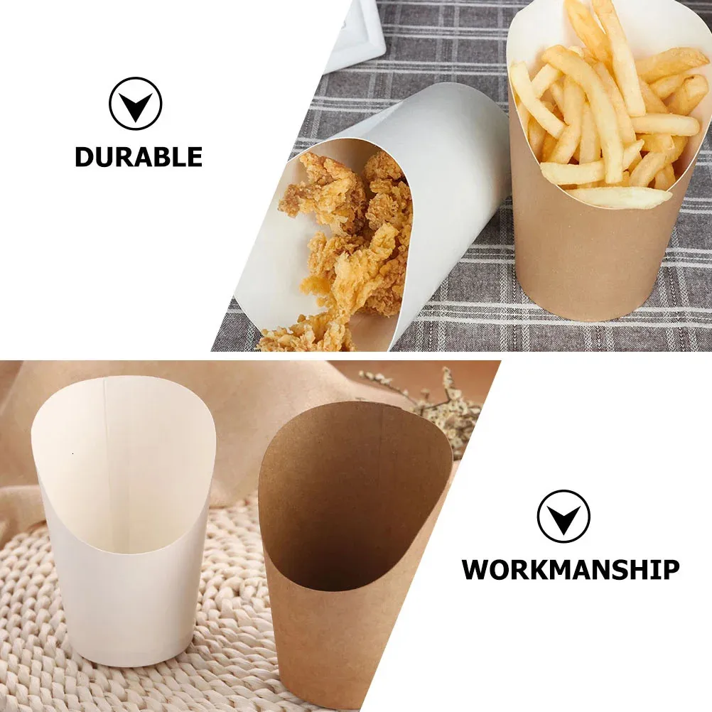 Contenitori porta patatine fritte 250cc in carta in offerta