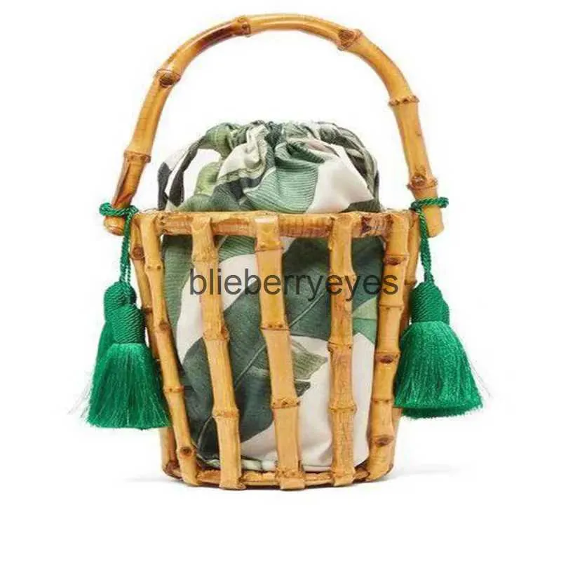 Bolsas femininas artesanais com borla, bolsa de tecido de bambu, costura, balde de embreagem, oco, bali, férias, beachblieberryeyes