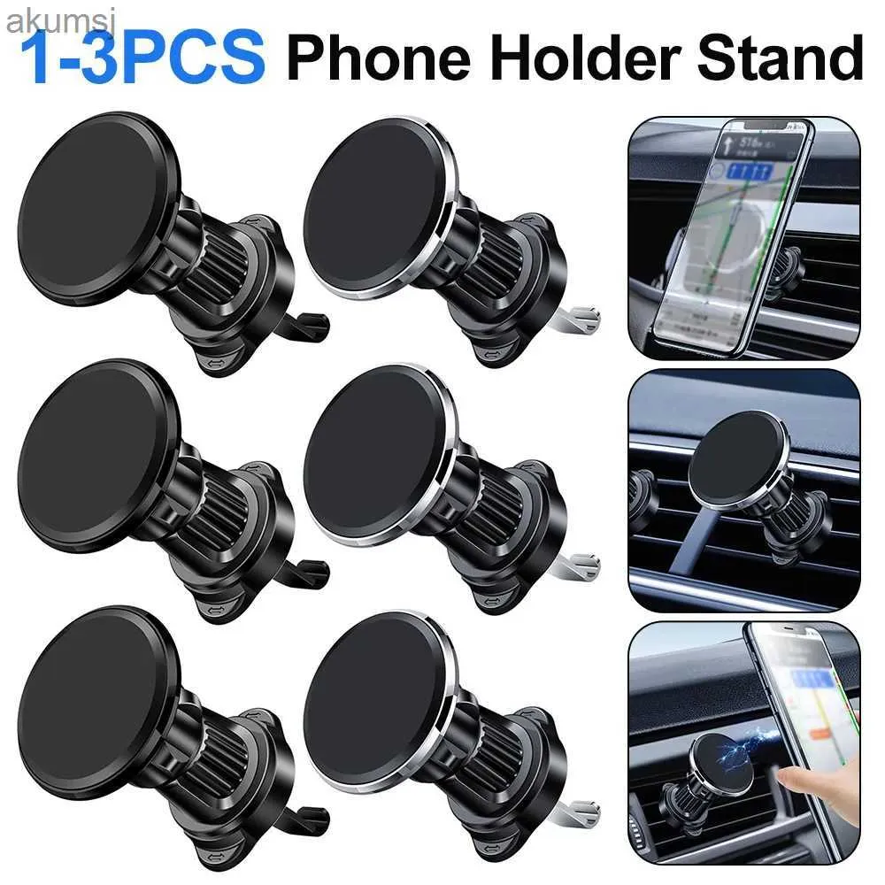 Cell Phone Mounts Holders Phone Holder Stand Air Vent Mount GPS Support Universal Car Mobile Phone Holder 360 Degree Rotation Auto Accessories YQ240110