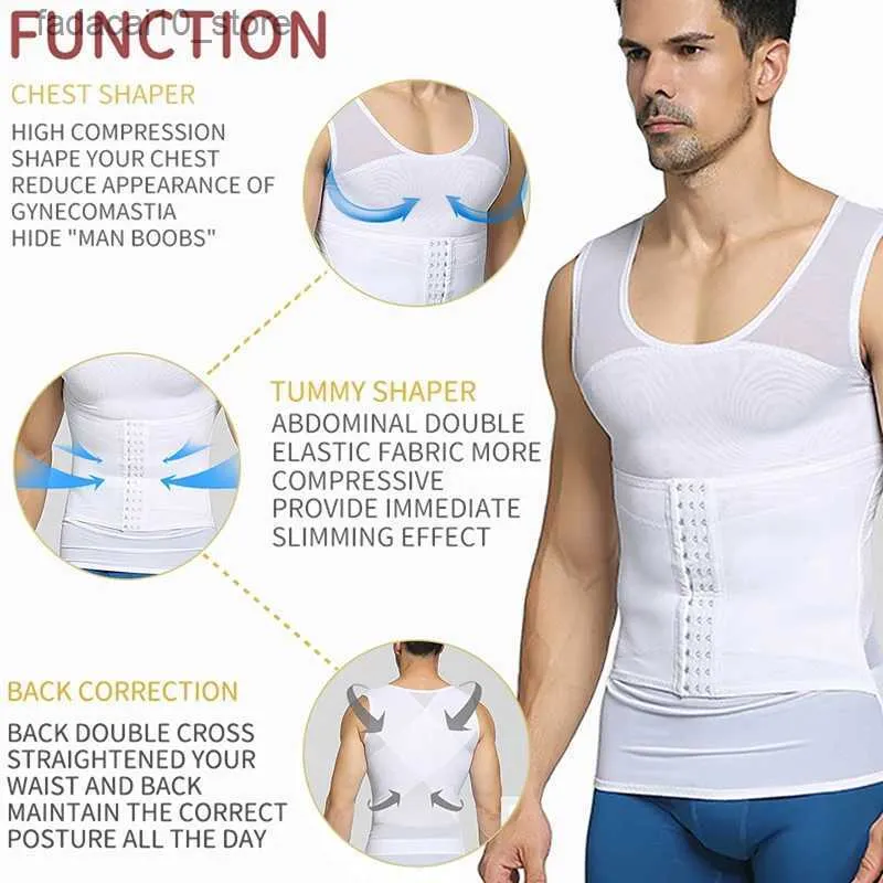 Waist Tummy Shaper Mens Shapewear Waist Vest Tummy Control Body Shaper Be  In Shape Slimming Underwear Posture Correction Tank Top Girdle Q240110 From  Fadacai10, $8.02