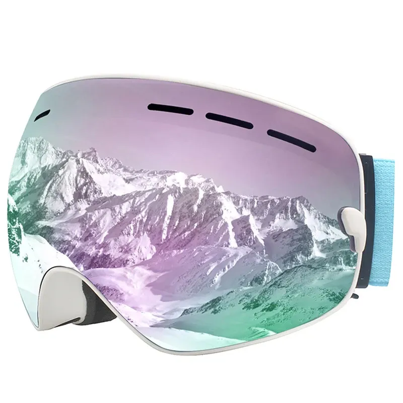 MaxJuli Ski Goggles - utbytbar lins - Premium Snow Goggles Snowboard Goggles for Men and Women Ski Artikel 240109