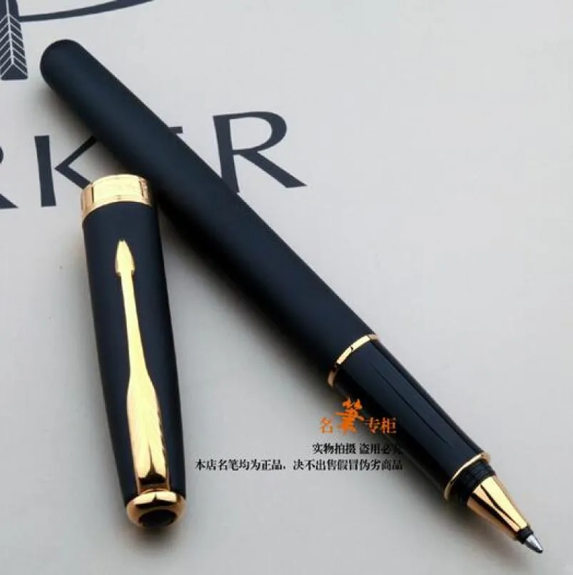 Matte Black Roller Pen Refill Ballpoint Pen Present Writing Pen School Office Leverantörer Stationery8242758