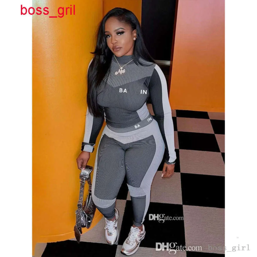 Women's Designer Tracksuit Sets Fashion Printed Piece Outfits: Long  Sleeve Tops High Waist Leggings Yoga Sets Activewear