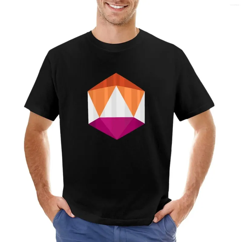 Herren Polos Life Is Strange True Colors Steph Gingrich D20 Dice PRIDE Lesben LGBT Flagge 2 T-Shirt Süße Tops Bluse Übergroßes T-Shirt Herren