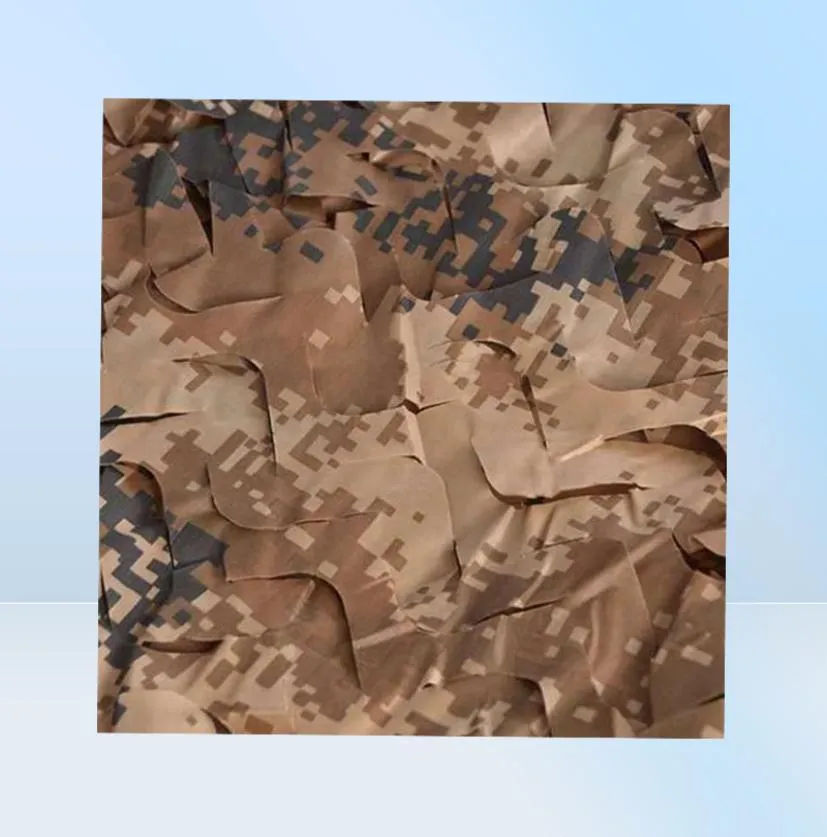 الظل التمويه صافي 15MX5M CAMO شبكات الزخرفة COVER