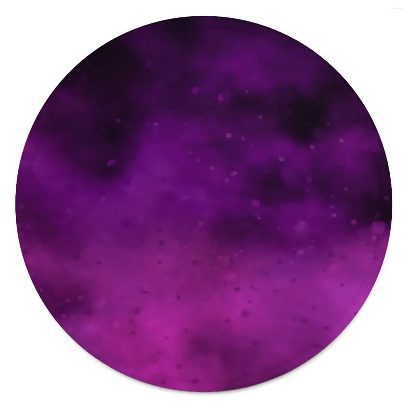 Coperte Ombre galattiche Coperta rotonda super calda Stampa Galaxy Viaggi Ufficio Copriletto invernale Grafica personalizzata in flanella fai-da-te