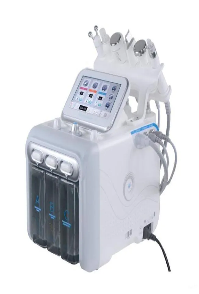 6 IN 1 Hydra Facial Machine RF Skin Rejuvenaiton Microdermabrasion Hydro Dermabrasion Bio Lfting Wrinkle Removal Hydrafacial Spa E9131513