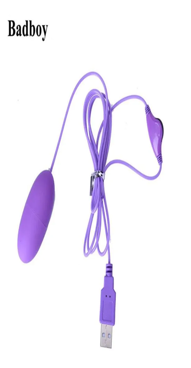 2018 Verstelbare Snelheid Mini Bullet Vibrator USB Speeltjes voor Vrouwen Krachtige Vibrerende Liefde Ei Clitoris Stimulator S9218407698