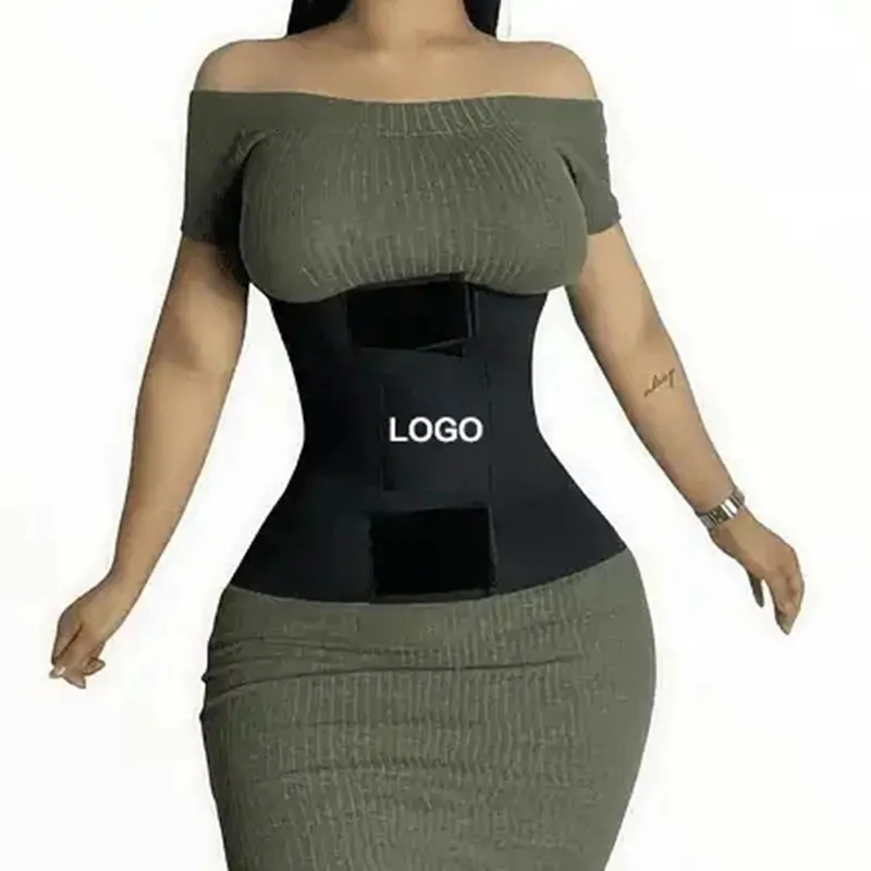 Wrap Waist Trainer Corset Slimming Sheath Woman Flat Belly Women Body Shapewear Waist Belt Tummy Compression Fitness Girdles 240109