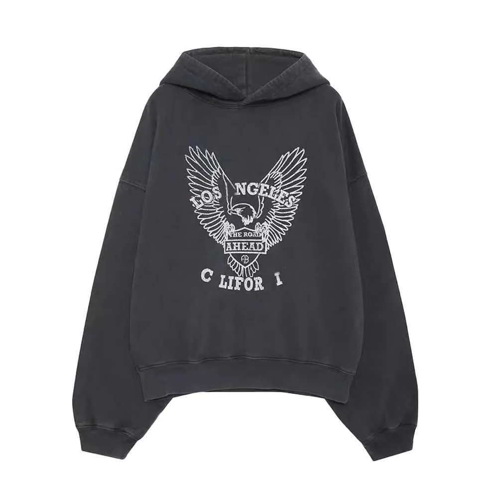 Moda mens hoodie designer hoodies homens americano novo outdoor street hoodie feminino moletom de lã clássico águia hem designer jumper moletom ao ar livre z6