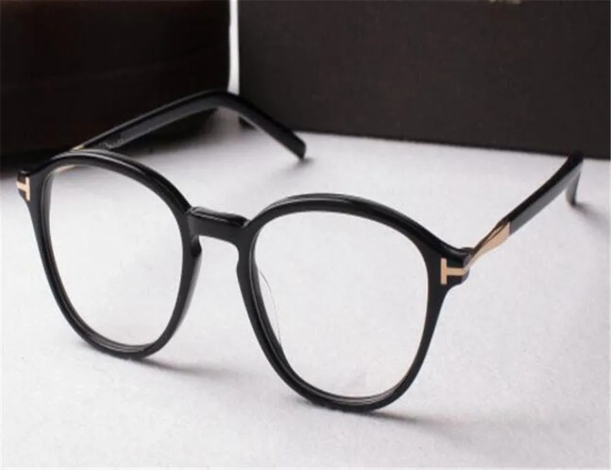 Fashion DOWER ME Myopia Eyeglass Unisex Round Frame Full Rim Acetate Black Optical for Reading Eyewear Eyeglass AL53977948449