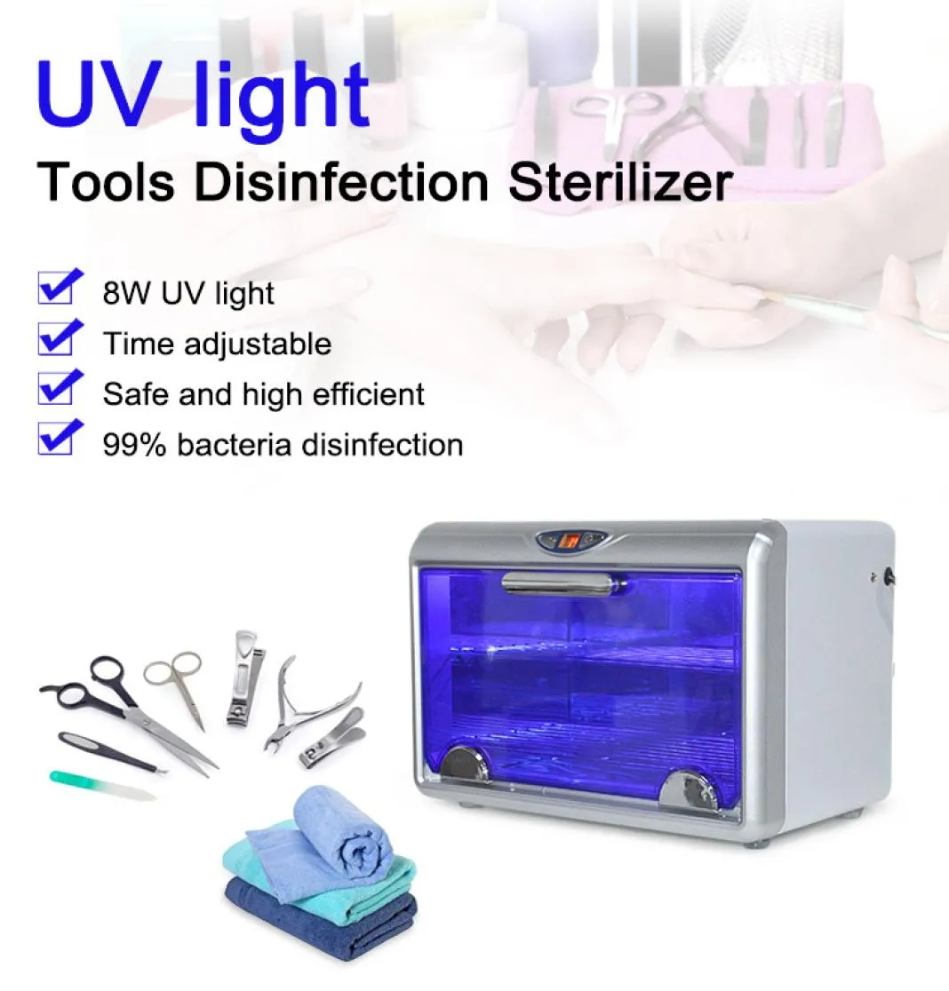 2020 8w uv armários de desinfecção inteligente uv esterilizador uv chs208a para salão de beleza ferramenta uso doméstico dhl 8055661