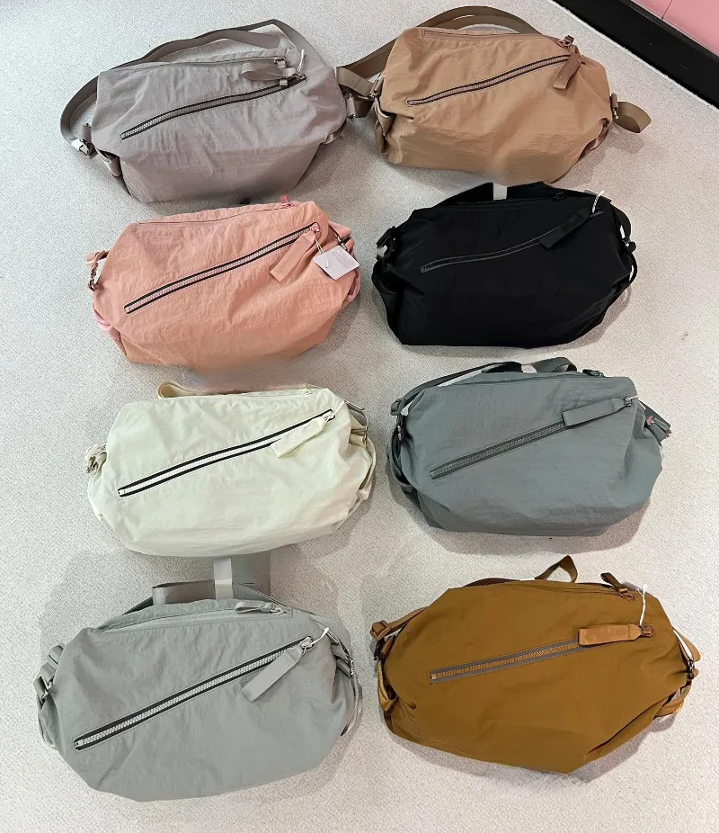 Cintura multifuncional grande capacidade à prova d'água esportes fitness yoga bolsa crossbody