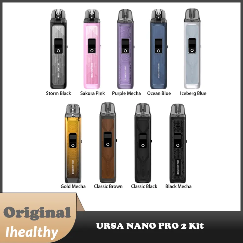 Lost Vape Ursa Nano Pro 2 Kit 30W batterie intégrée 1000mAh adaptée à la cartouche Ursa V1V2 alimentée par la puce Quest 2.0