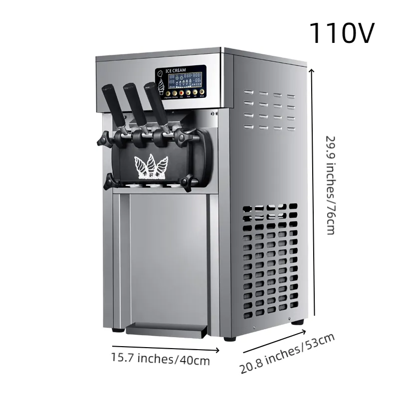 Machine Desktop Automatic Frozen Fruit Dessert Machine Fruit Ice Cream