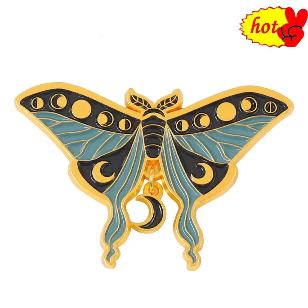 thumbnail image 2 of Wholesale Creative Moth Insect Brooch – Butterfly Fashion Enamel Pin, Metal Jewelry, Unbranded 2 of 5