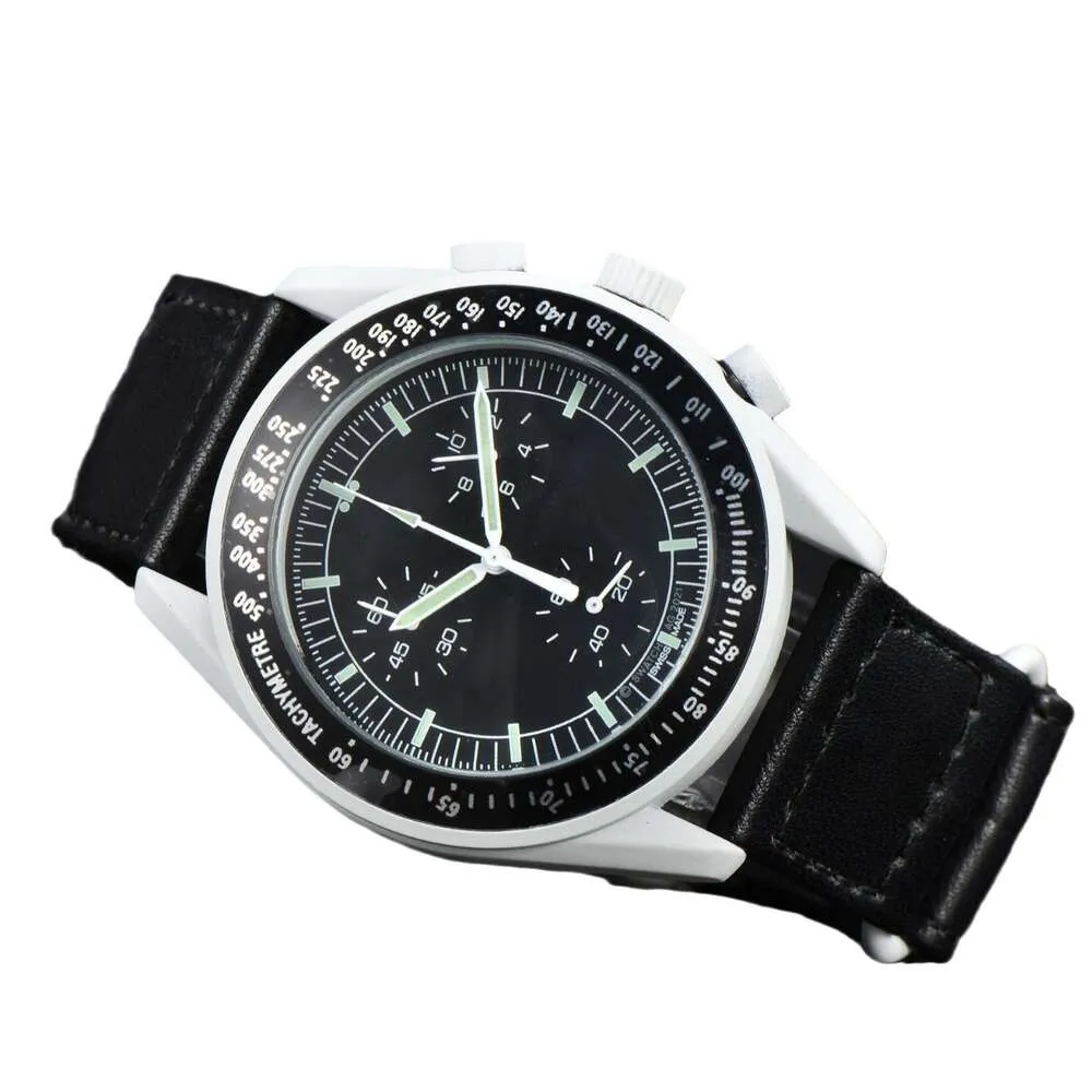 Premium Chronograph Watch High Quality Quartz Movement, Designer