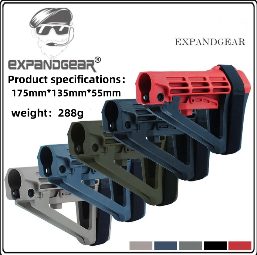 Enhanced Pistol Stabilizing Brace - Nylon AR Pistol Brace, Adjustable ...