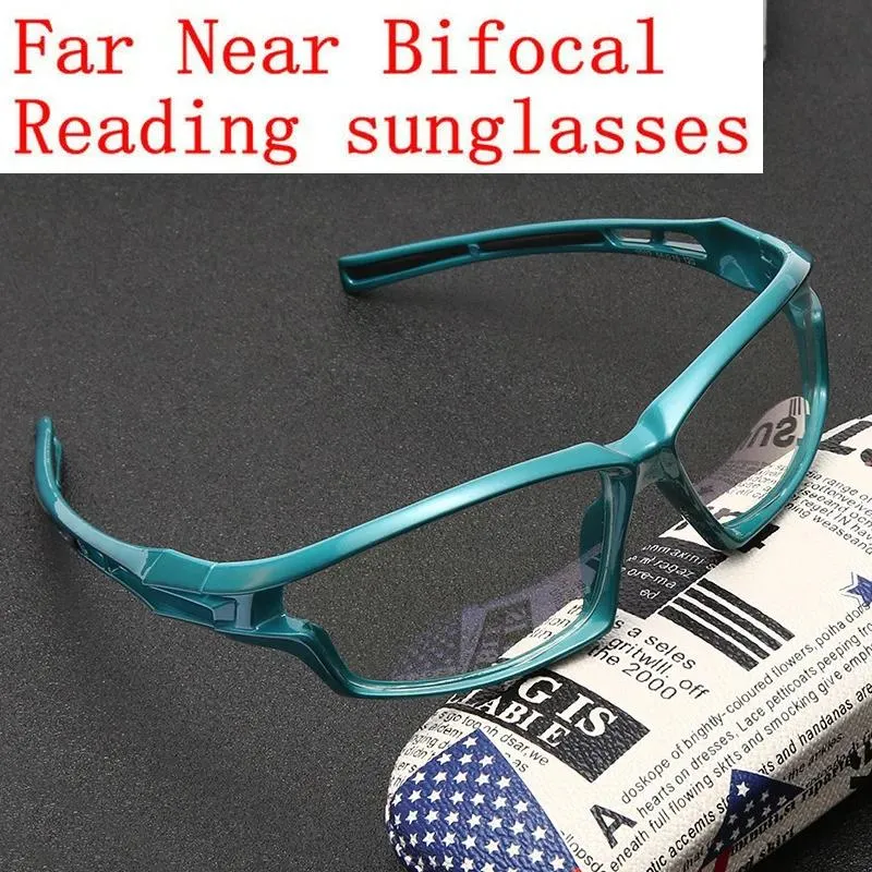 Sunglasses Transition Photochromic Bifocal Reading Glasses Men Sports Hyperopia Eyeglasses Women Outdoor Driving Presbyopic Sunglasses Nx