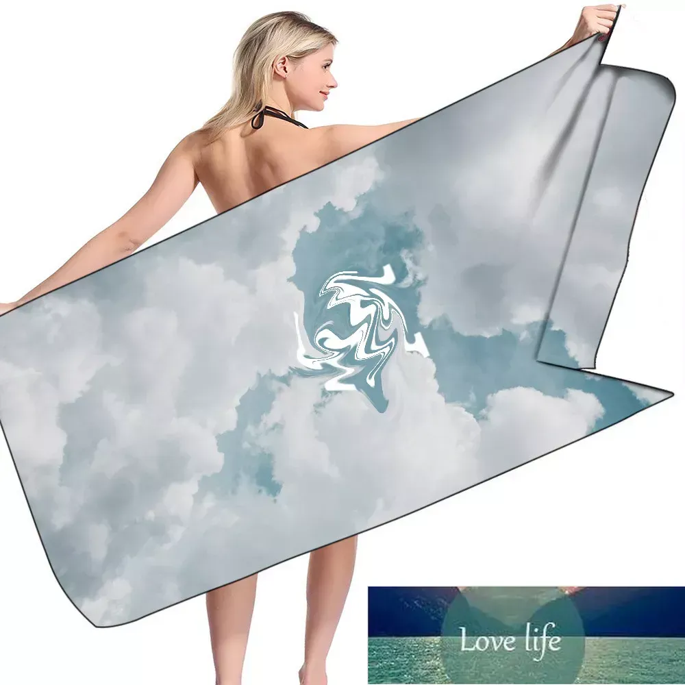 Handdoek Zomer 160X80CM Mode Brief Gedrukt Oude Bloem Vrouwen Thuis Badhanddoek Microfiber Meisje Lange Badhanddoeken gift