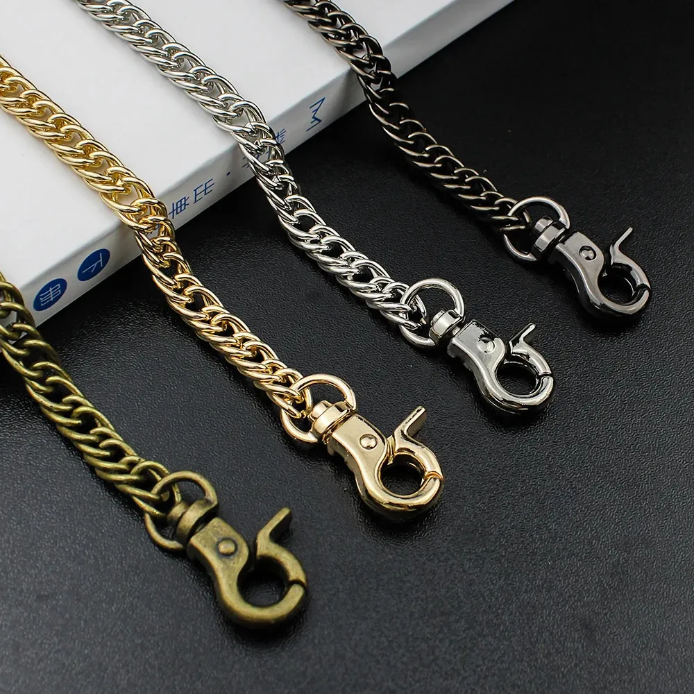 5Pcs 40120CM Bag Strap Replacement Belt Chain Metal Link Purse Handle Shoulder Crossbody Handbag Durable 240110