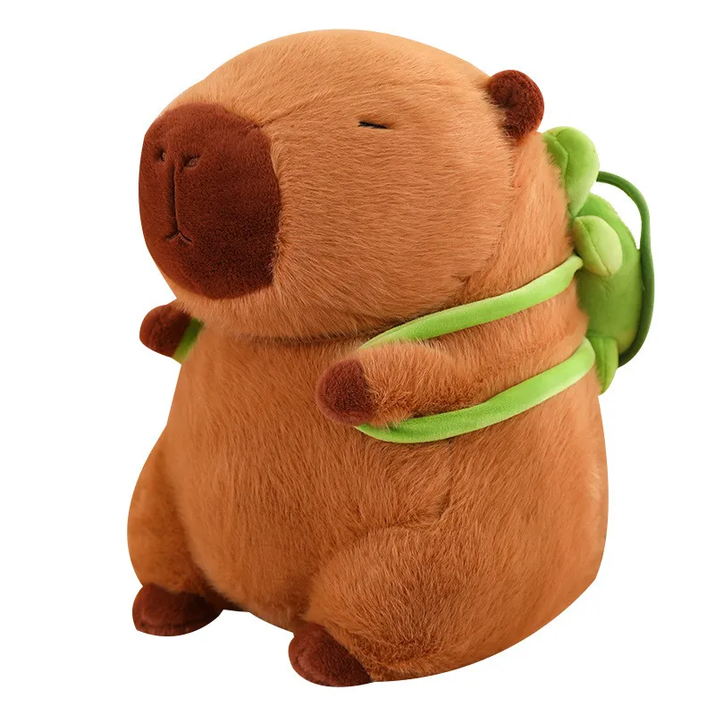 Capybara fyllda djur kawaii gnagare plyschleksaker capybara plyschleksaker, söta fyllda djur, den bästa födelsedagspresenten för barn (Capybara baby-9inch)