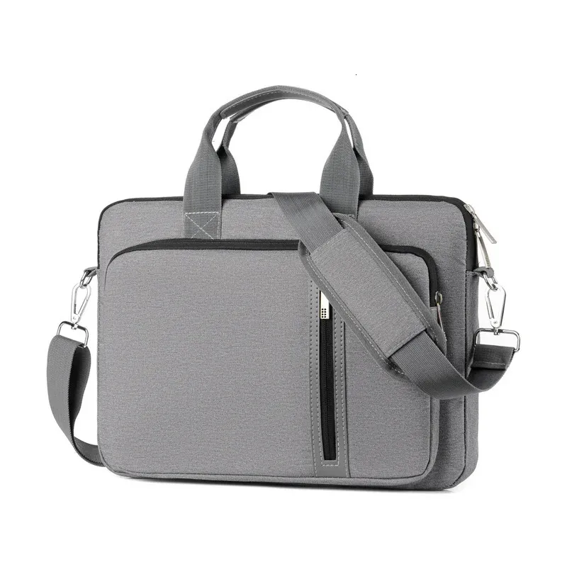 Sac étanche pour ordinateur portable 133 14 156 173 pouces, sacoche pour ordinateur portable Macbook Air Pro, sac à main à bandoulière, porte-documents pour femmes 240109