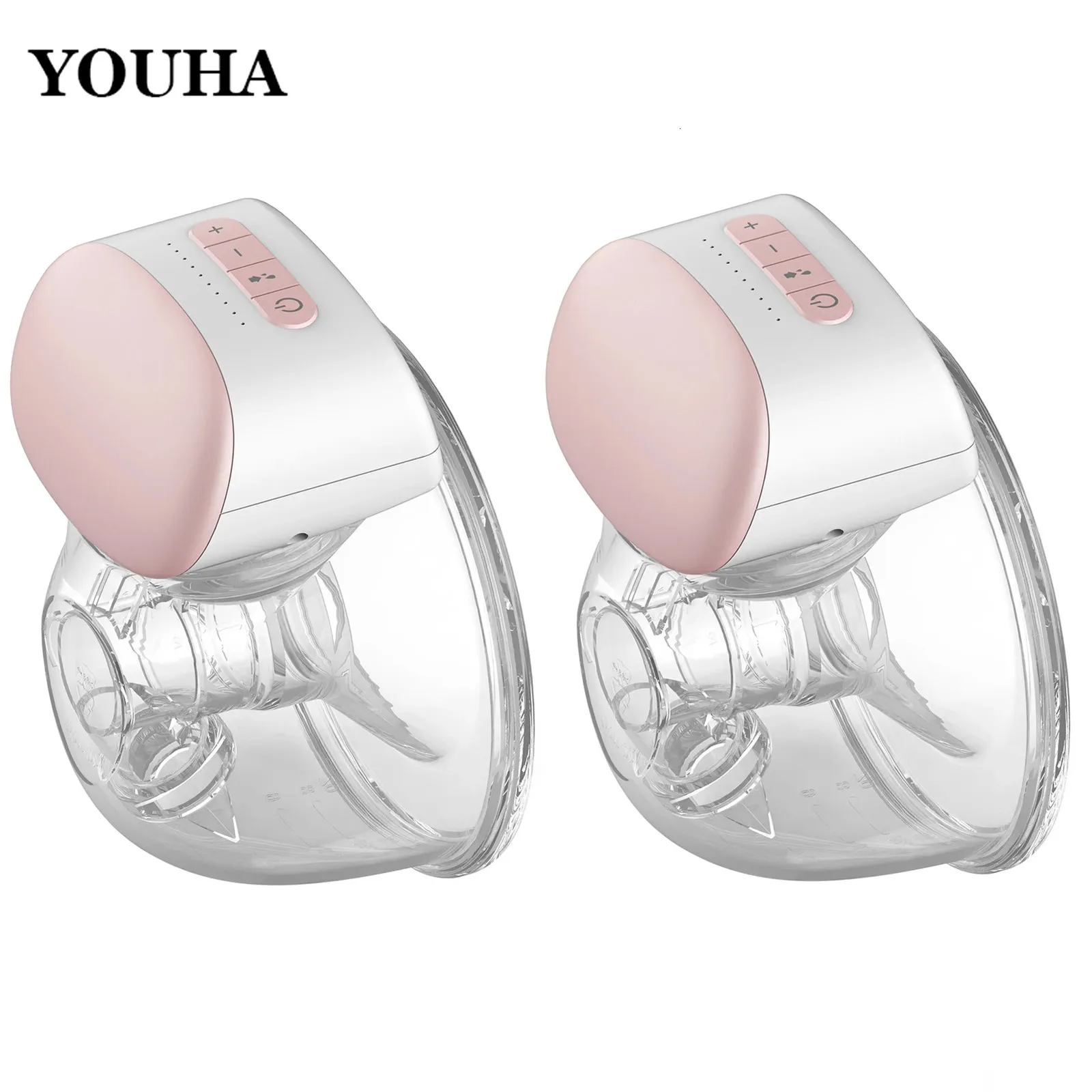 Wearable Hands Free Electric Breast Pump, Single Cup, 8oz/240ml