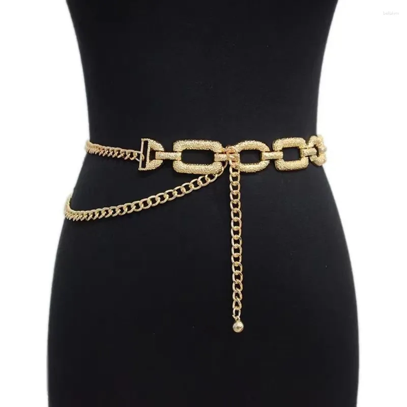 Ceintures chaîne de ventre robe décorative cadeau Bikini plage ceinture bijoux de mode taille géométrique collier de corps