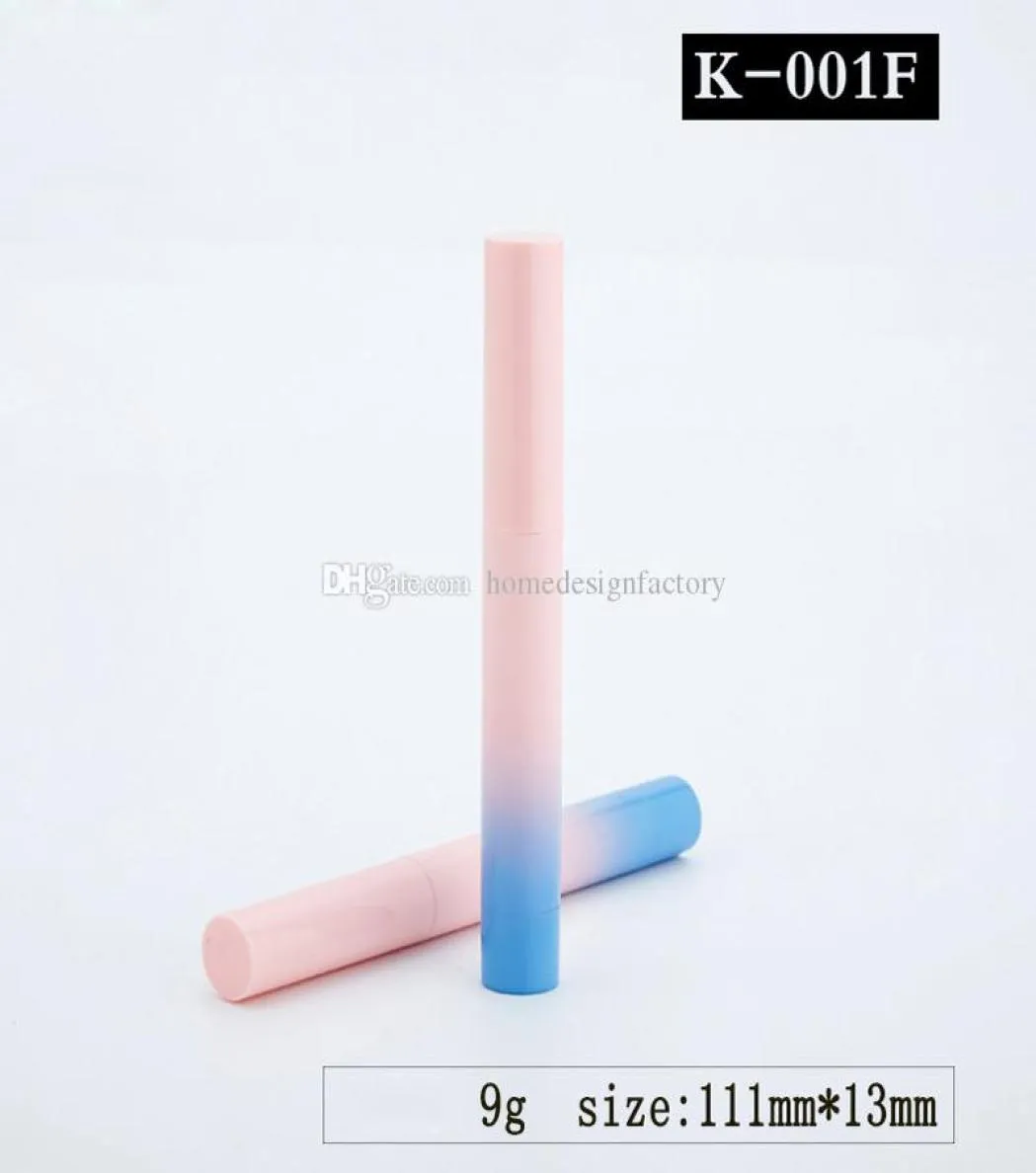 81mm Pink Gradient Empty Lipstick Tube Makeup Cosmetic Lip Balm Bottle Whole Rouge Glue Stick Container7085275