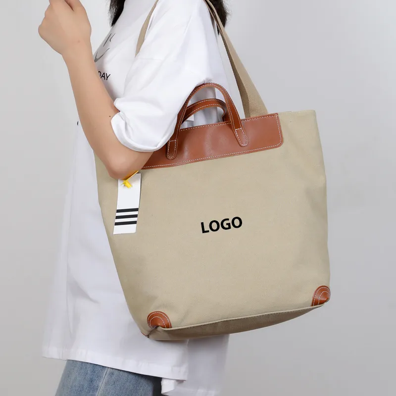 Bolsa tote de lona japonesa retrô, bolsa de mão feminina, outono e inverno, nova grande capacidade, lazer, viagem, bolsa de ombro mensageiro