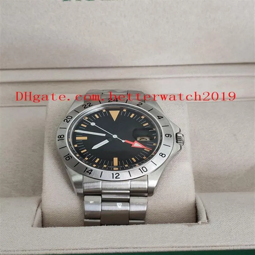 2019 Toppkvalitet Ny män Titta på rostfritt stålarmband Dial Steel BP Factory 2183 Movement 16570 Holes - Se 40mm Automatic Mec238J