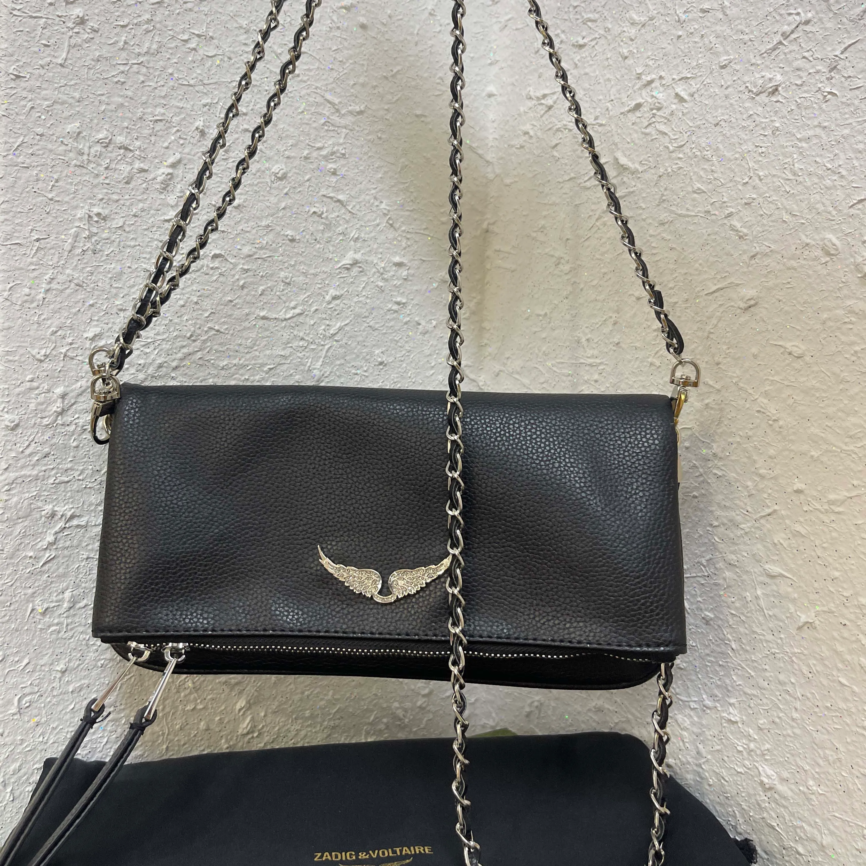 Famous Brands Sac Luxe Original Shoulder Sac Zadig Voltaire Bag Real