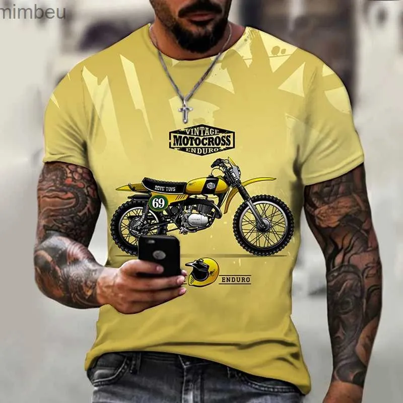 Camisetas para hombres Divertida camiseta de verano 3D Prin para hombres Cool Harajuku Estilo casual O-cuello Masculino Manga corta Moda Caliente 2022 Transpirable Hip Hop TeeL240110