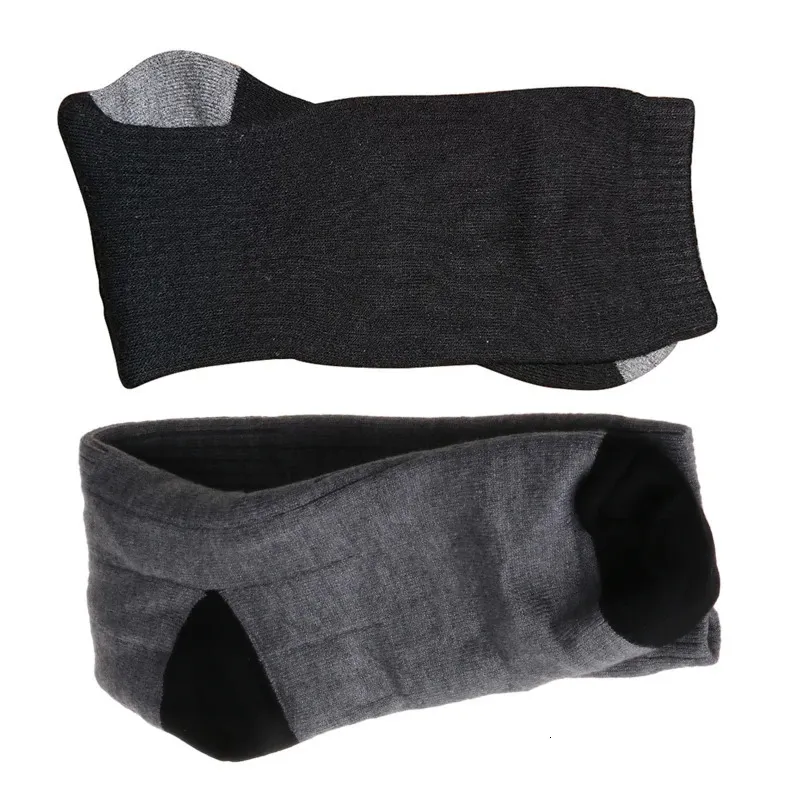 F62D hommes femmes hiver chaud chaussettes chauffantes électriques 3 vitesses température réglable 3.7 V bas de coton chauffants rechargeables 240109