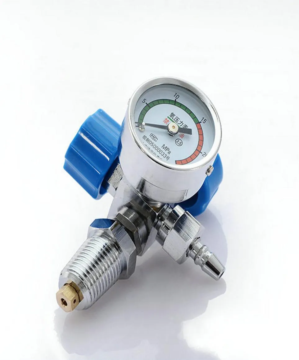 4L Axygen Cylinder Pressure Gauge Switch مستشفى المنزل إكسسوارات عداد الأكسجين الصمام تقليل الضغط 2 3 4 7 L Valve8678642