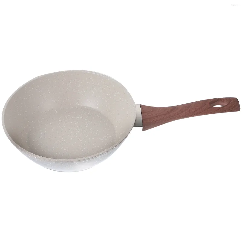 Pans Nonstick Stone Frying Chef's Pan Skillet Egg Cooked