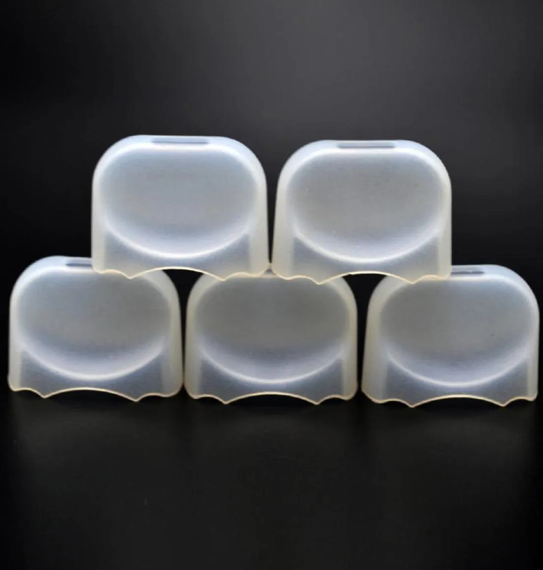 NORD DRIP TIP Packing Soft Silicone Test Cap engångsgummitäckning Munnstycken Tester för Vape Nord Pod CALL ECIG4920432