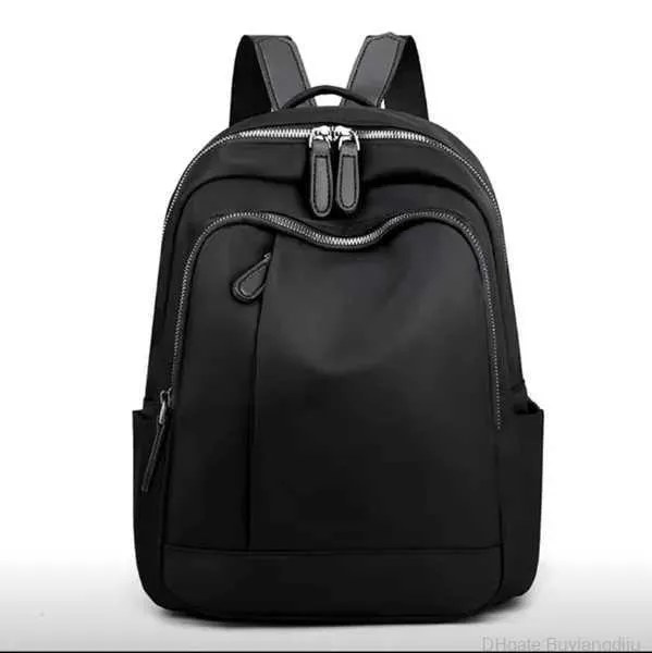 Simple Oxford LL Fabric Students Campus Outdoor Bags Teenager Shoolbag Backpack Korean Trend With Backpacks Leisure Travel LL888 4 QIA1