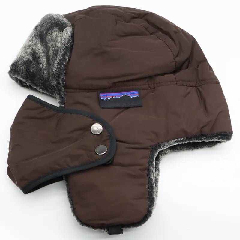 Luxe Designer Winter Skimuts Heren Dames Gehoorbescherming Verdikte Winddichte en Warme Casual Hoed Outdoor Campinghoed