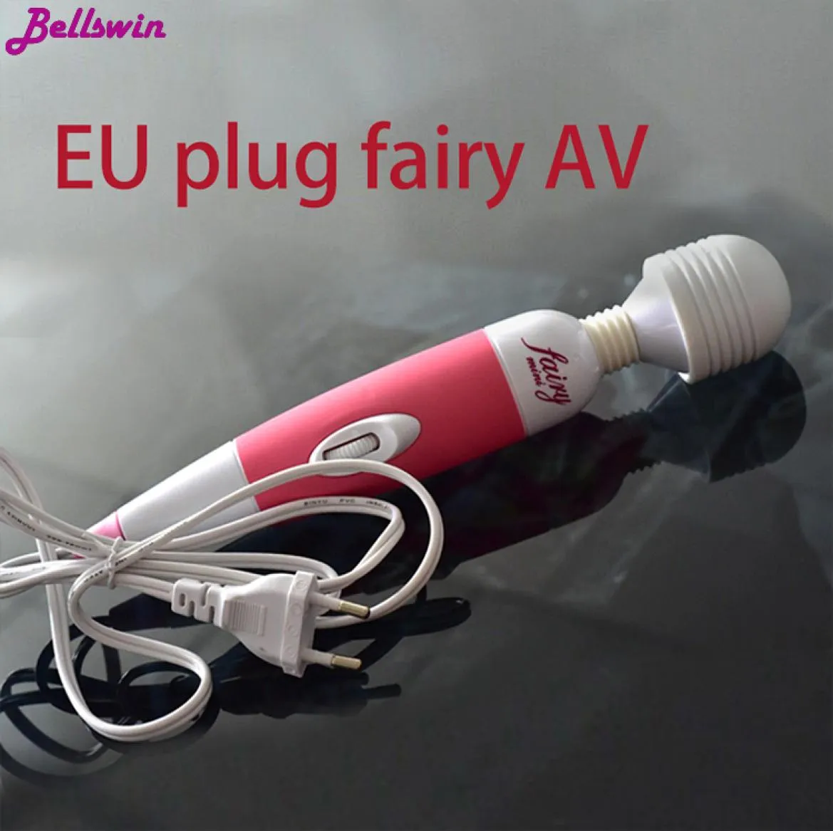 Europe plug Fairy av Sex Toy Powerful Multispeed Personal Massagers fairy mini Wand Women Vibrators For Female Y181026058982803