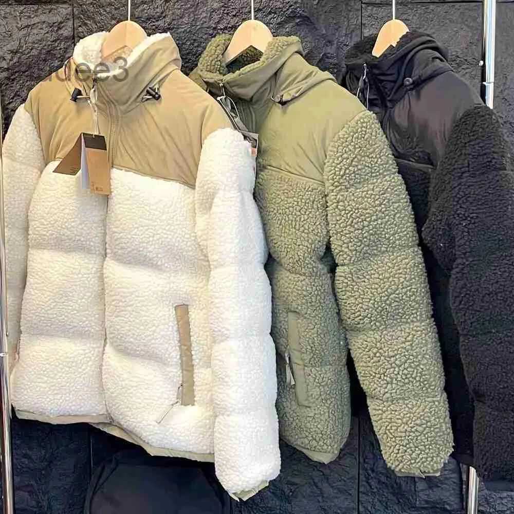 Kadın Ceketleri Kış Polar Ceket Puffer Sherpa Kadınlar Sahte Shearling Dış Giyim Paltoları Kadın Süet Kürk Malto Erkekler Sıcak kalınlaşmış kuzu puf LBBK