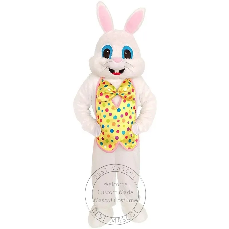 Halloween Hot Sales Easter Girl Bunny Mascot Costume For Party Carcher Character Mascot Försäljning Gratis frakt Support Anpassning