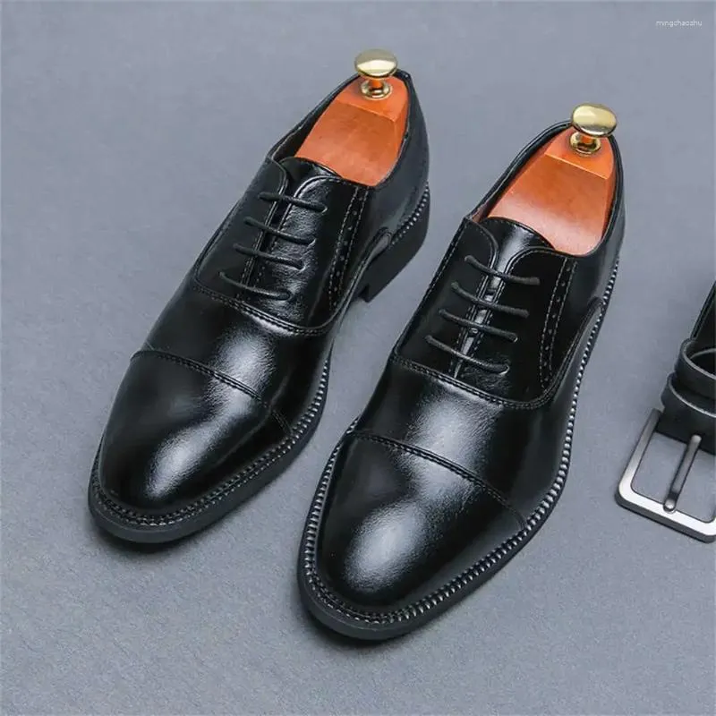 Klädskor Autumn-Spring 42-43 Casual Man Heels Sneakers 39 Gentleman Luxury Sports Wide Fit Foar Maker Maker