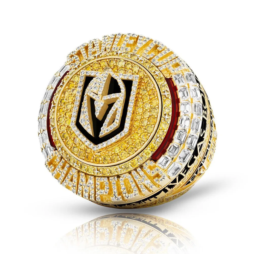 2023 north american ice hockey vegas golden knights championship ring european and american alloy big ring