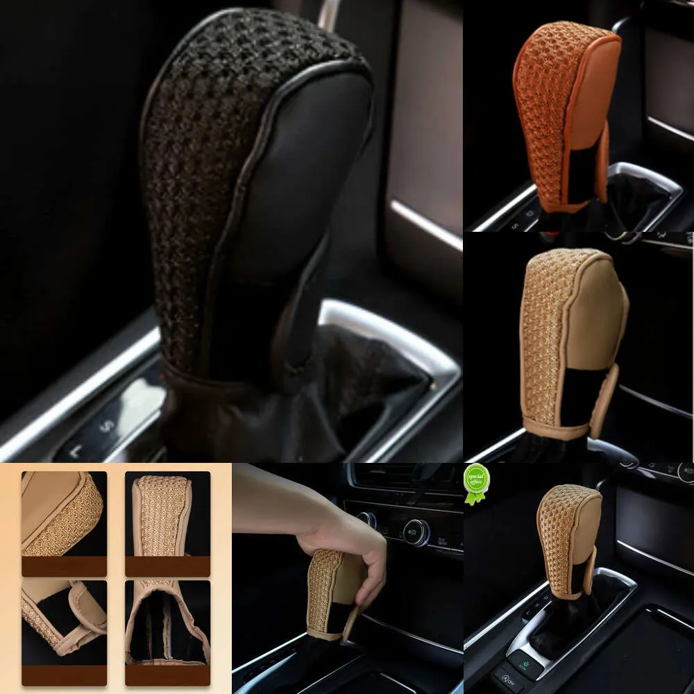 Nieuw Overige interieuraccessoires Autohandremhoes Voertuigen Interieuraccessoires Handremmen Beschermhoezen Comfortabele grip Auto-Shift versnellingshoes