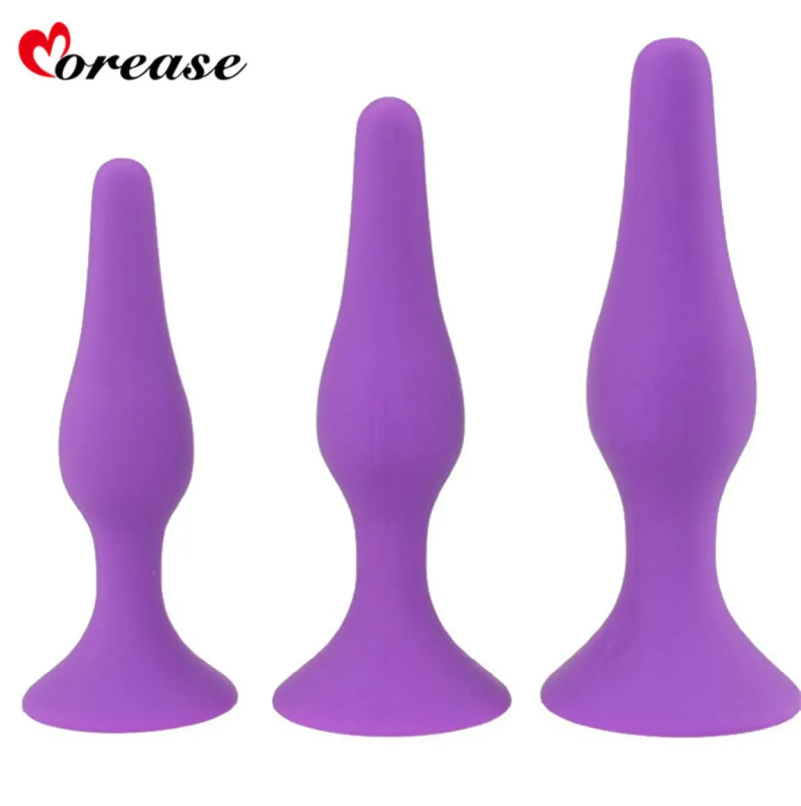 Morease 1pcs anal fiş popo fiş boncuklar seks oyuncak flört uyarıcı vantuz fincan erotik kadınlar erkekler için yeni başlayan prostat masajı s99829075