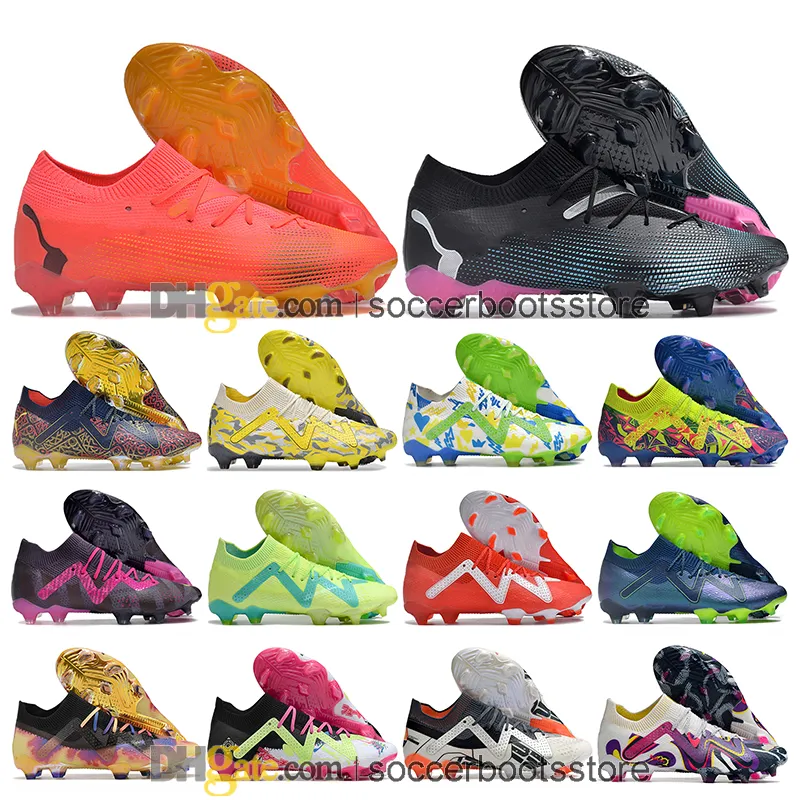 Borsa regalo Bambini Scarpe da calcio alte per bambini Future Ultimate FG Tacchetti per terreni duri Ragazzo Ragazza Neymar Ultra Scarpe da calcio