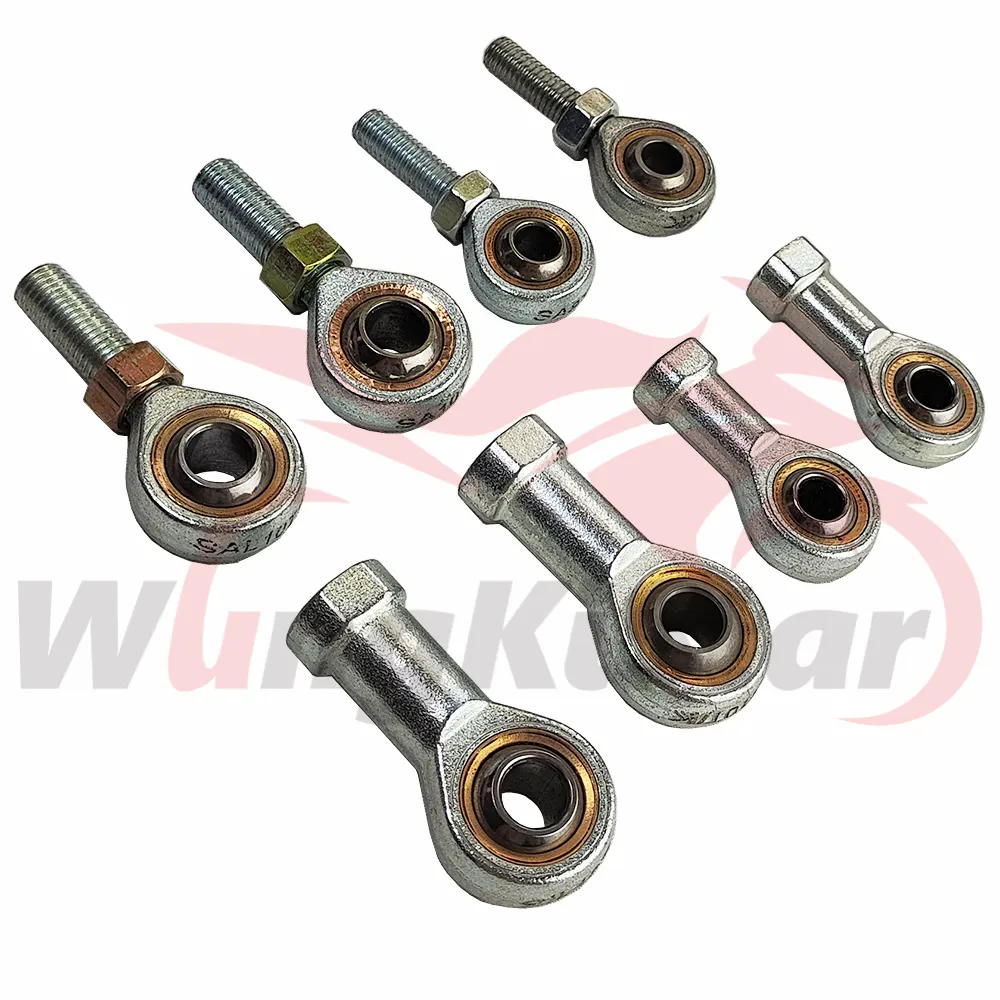 M8 M10 Vänster höger tråd Rod End Joint Bearing Sa Si Man/Female Threads Ball For Motorcykel Mini Motokids Motorcykel ATV Go Kart Buggy Scooter Quad E-cyklar Dirt Pit Bike